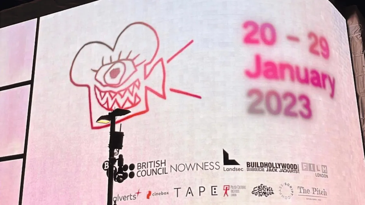 London Short Film Festival billboard advertisement