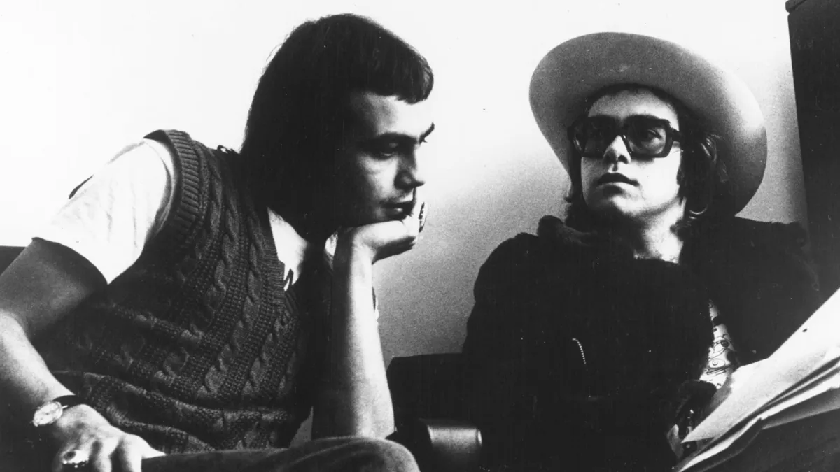 Elton John and Bernie Taupin