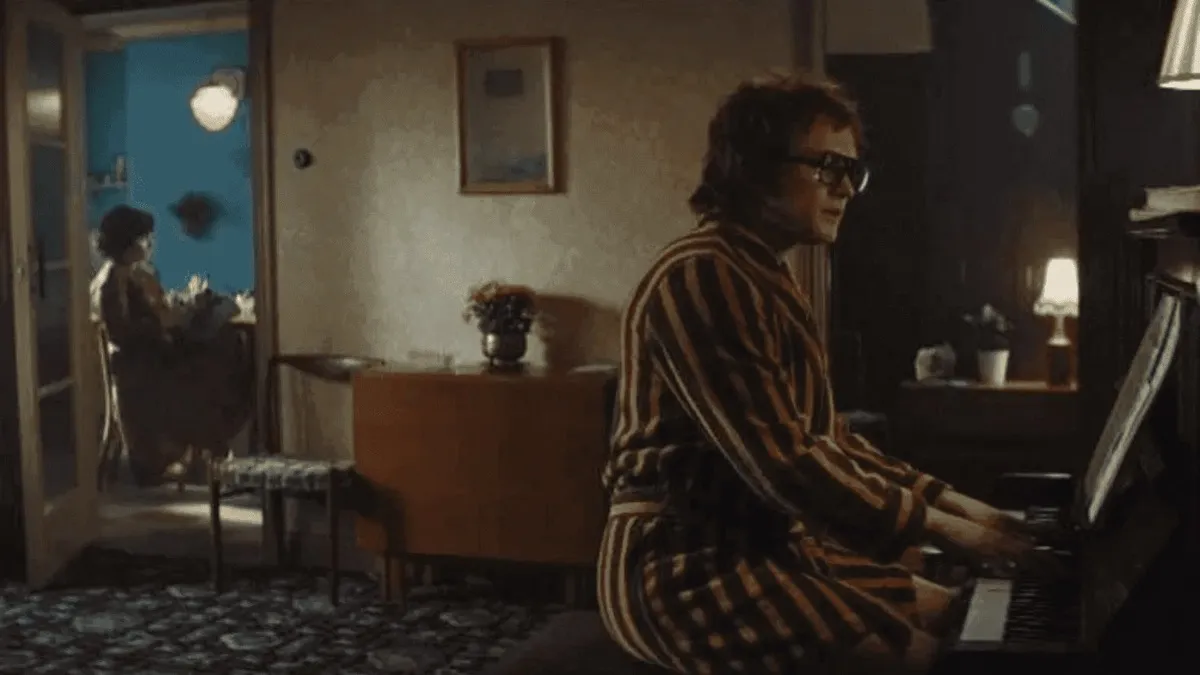 Rocketman piano scene 