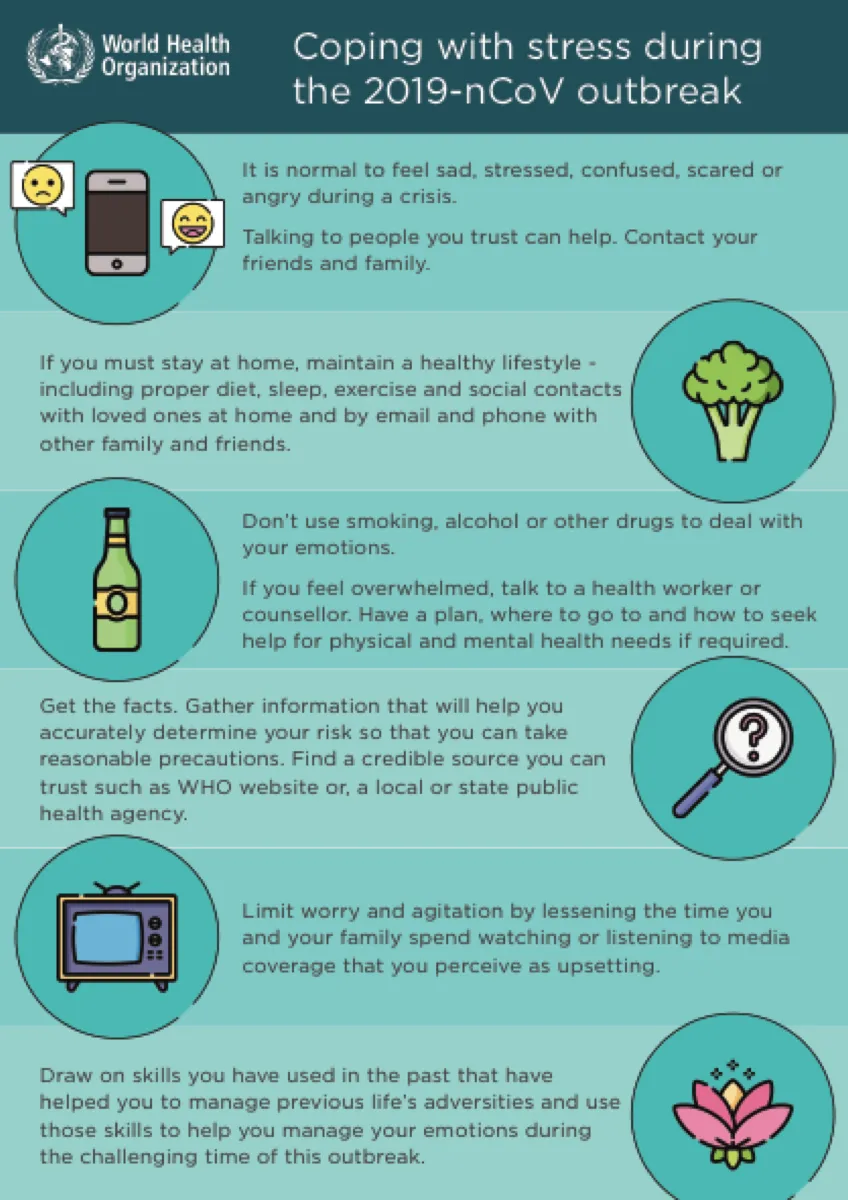 how to cope with stress during the pandemic
